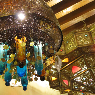 カイロの伝統スタイルランプ