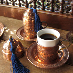 トルココーヒー用のコーヒーカップ